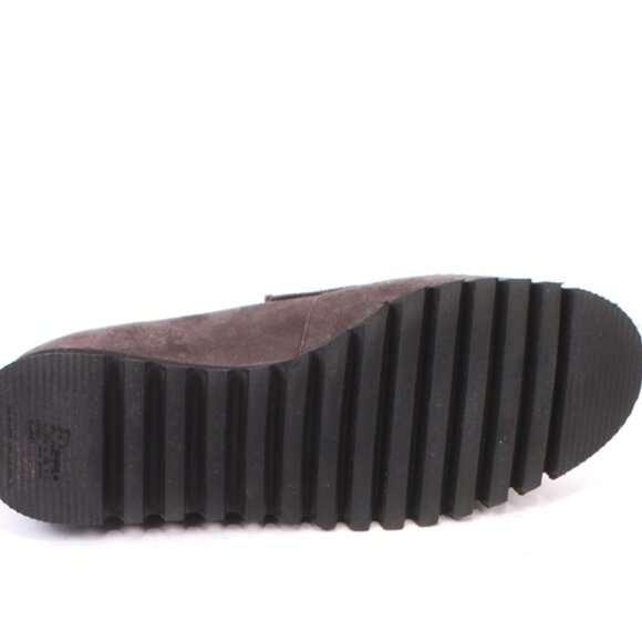 Luca Grossi 371f Gray Leather Platform Loafer Comfort Shoes - Picture 8 of 8